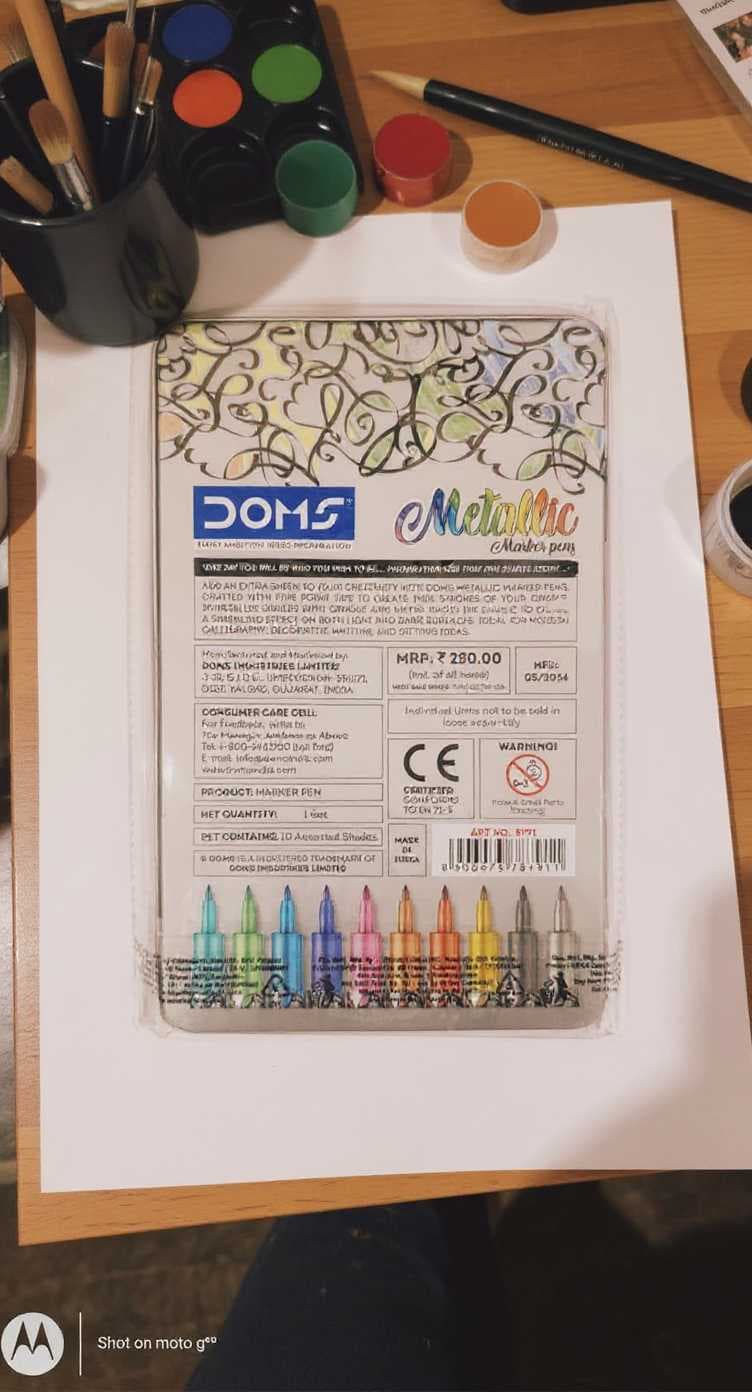 metalic marker pens - Image 1