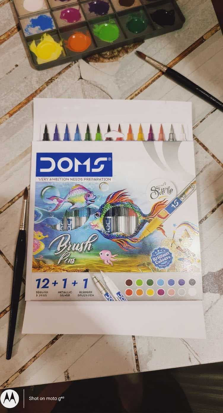 doms brush pens 12 shades - Image 2